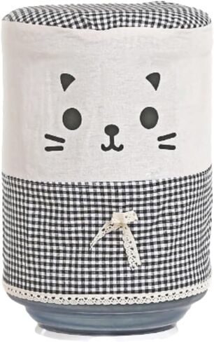 Water Dispenser Barrel Dust Cover, Dust Proof Fabric Bucket Covers Carboy Cover Cute Cat Pattern Fabric Dust Proof Cover for Water Cooler Water Cooler Jug Cover Reusable Water Cooler Bottle Covers in Saudi Arabia