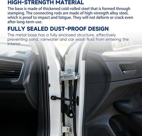 Door Check Strap Stopper Jam Hinge Driver Front LH Left or RH Right Replacement for Corolla 2003-2009 Matrix Prius Pontiac Vibe Replace 68620-02061 in Saudi Arabia