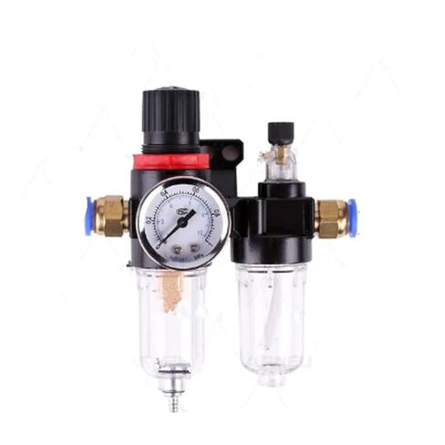 AFR2000+AL2000 G1/4"AFC2000 air Compressor Oil-Water Separator Filter Regulator steam Trap(PC 12mm Fitting) in Saudi Arabia