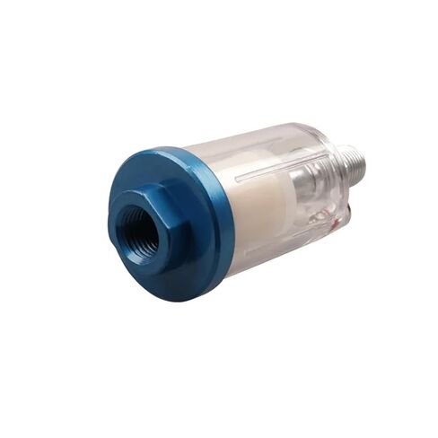 1/2/4PCS Filter Element Oil-Water Separator Pneumatic Spray Gun Small Water Grid Small air Filter G1/4 Suitable for Compressor Spray Painting(Style A 4pcs) in Saudi Arabia
