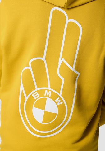 BMW Core Reverse Verlässlich Hoodie – 100% Organic Cotton Heavyweight, Unisex Fit, Front & Back Logo in Saudi Arabia