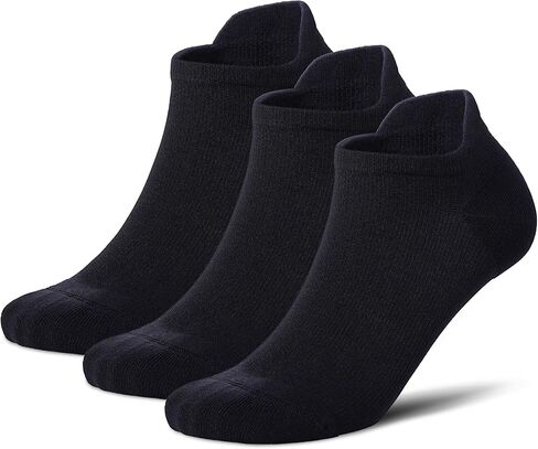 LEVSOX Ankle Compression Socks for Women Men Cushioned Running Support Socks for Plantar Fasciitis Relief 3 Pairs in Saudi Arabia