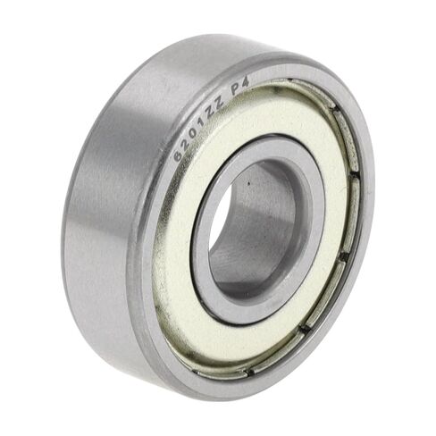 6201ZZ Deep Groove Ball Bearings P4 12x32x10mm Car Lubricated Bearings Silver Tone Double Metal Seal in Saudi Arabia