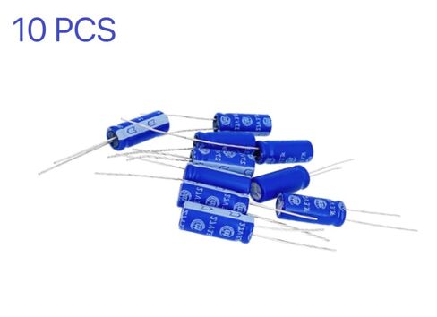 10 قطعة مكثف فائق 8X19mm 2.7V 3.3F فاراد سعة تخزين الطاقة من نوع اللف للطاقة الاحتياطية، أدوات الطاقة، ملاحة DVD للسيارة وما إلى ذلك (2.7V/3.3F) in Kuwait