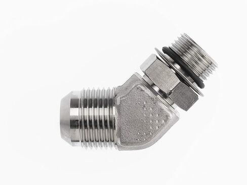 6802-08-12 Hydraulic Fitting 1/2" Male JIC X 3/4" Male BOSS 45 Degree Carbon Steel in Saudi Arabia