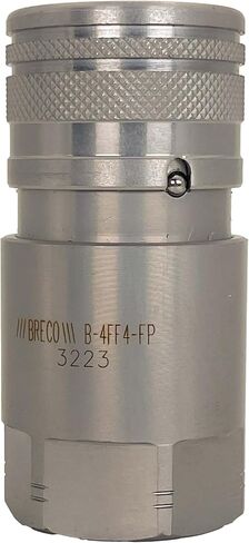 Breco B-4FF4-FP، سلسلة FF، واجهة فلوشف، 1/2 بوصة هيكل مشترك × 1/2 بوصة أنثى ملولبة NPT (فولاذ) in Kuwait