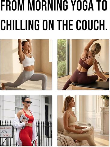 JOYSPELS Sports Bras for Women, Strappy Crisscross Back Yoga Bra, Soft Workout Tops with Removable Pads in Saudi Arabia