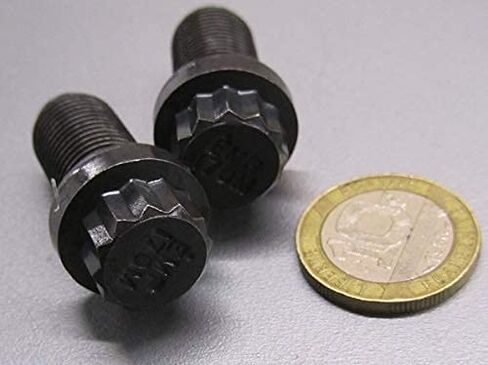 Alloy Steel 12 Point FT Bolts 1/2-20 Thread x 1.00" Length 10 pcs in Saudi Arabia