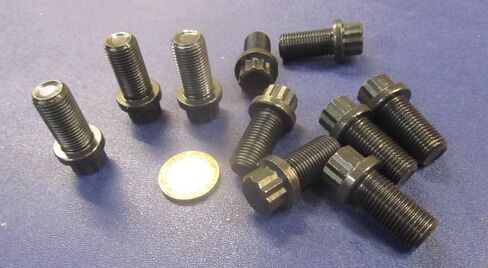 Alloy Steel 12 Point FT Bolts 1/2-20 Thread x 1.00" Length 10 pcs in Saudi Arabia