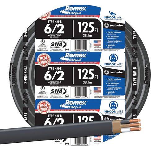 Southwire 28894402 كابل غير معدني مع أرضي مُغلف in Saudi Arabia