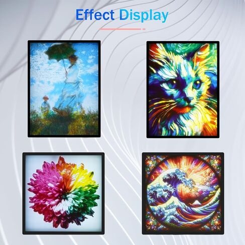 5 قطعة مجموعة لوحة الإضاءة الخلفية LED الليثوفان KC009 KC010 لمختبر بامبو H2C/X1/P2S/A1 لوحة إضاءة LED الخلفية أجزاء نموذج Makerworld USB ملحقات الطباعة ثلاثية الأبعاد نموذج الصورة صندوق إضاءة DIY in Kuwait