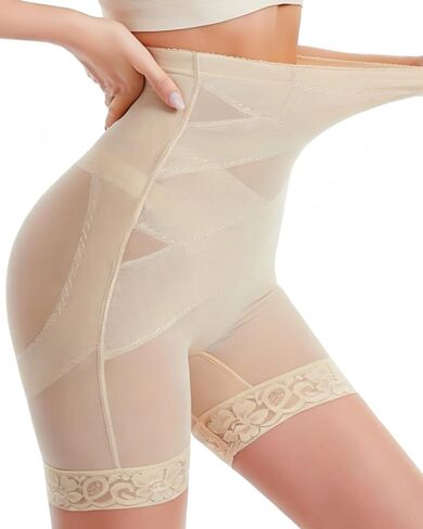 Shapewear Tummy Control for Women High Waisted Body Shaper Butt Lifting Shorts Panties Girdles Underwear in Saudi Arabia