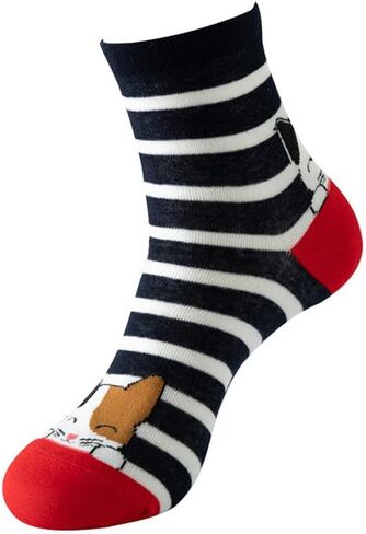 Cute Cat - Themed Over - the - Ankle Socks – 5 Charming Styles to Choose From in Saudi Arabia