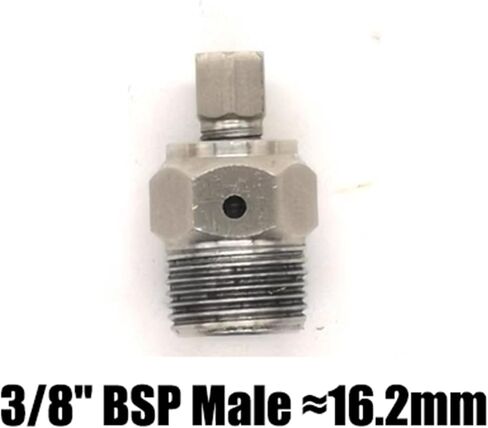 3/8 "BSP ذكر الموضوع 304 الفولاذ المقاوم للصدأ صمام تحرير صمام الضغط IHNIEAEW in Kuwait