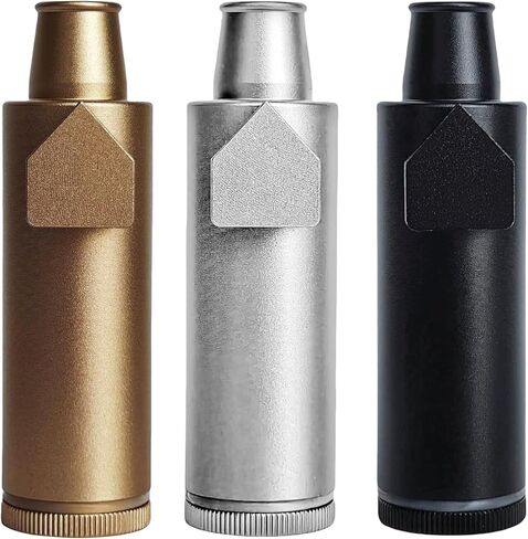 3Pack Mini ZYCEHO Pepper Shaker, Compatible Salt Pepper Shakers, Leak Proof Premium Metal Kitchen Spice Bottles, Portable Camping,Kitchen Accessories in Saudi Arabia