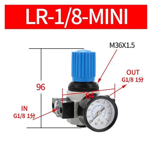 LR 1.6Mpa High Pressure Regulator Air Filter Processor Oil-Water Separator LR Precision(LR-G1 -Maxi) in Saudi Arabia