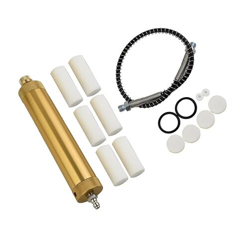 طقم مرشح مضخة الهواء فاصل الزيت والماء الألومنيوم الفضاء 30Mpa 4500PSI 35 مللي متر * 180 مللي متر 40*6.8L غاز in Saudi Arabia