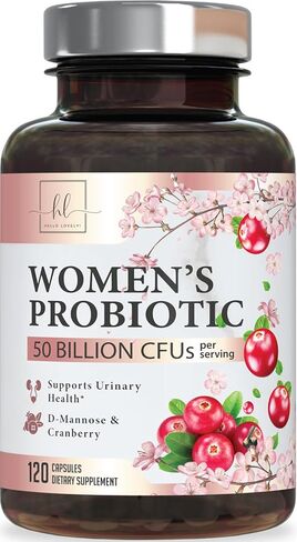 Probiotics for Women Digestive Health Support - 90 Billion CFU Women's Probiotic, 16 Strains, Cranberry, Vaginal Probiotic with Prebiotics, PH, Immune, Urinary, & Feminine Health Support, 60 Capsules in Saudi Arabia