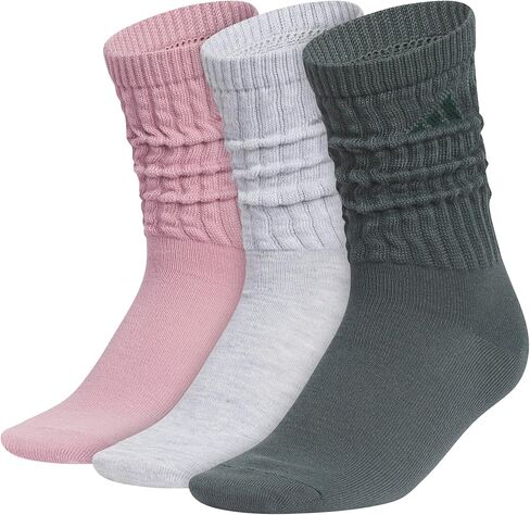 adidas womens Women's Athletic Scrunch 3-pack Crew in Saudi Arabia