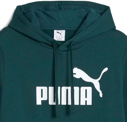 PUMA Mens Essentials No. 1 Logo Hoodie Casual Outerwear Casual - Green in Saudi Arabia