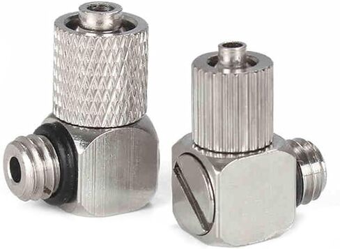 5Pcs Male Thread M3 M4 M5 M6 Air Tube 3mm 4mm 6mm OD Mini Pneumatic Pipe Connector Screw Through Quick Fitting Fast Twist Joint(WX-KPL3-M5) in Saudi Arabia