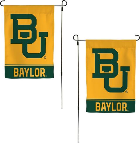 علم حديقة Desert Cactus Baylor University BU - لافتة Baylor Bears مقاس 19 × 12 بوصة، للعرض والمناسبات الخارجية (تصميم B) in Saudi Arabia