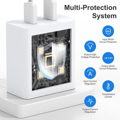 I-Phone 16 Charger Fast Charging ، 45W Dual Port USB C Block Charger ، 2Pack 45W USB C I-Profe 16 Pro Max Charger مع كابل سلك شحن سريع طوله 10 أقدام لـ I-Phone 16/16 Pro/16 Pro Max/16 Plus ، 15/15 المحترف in Saudi Arabia