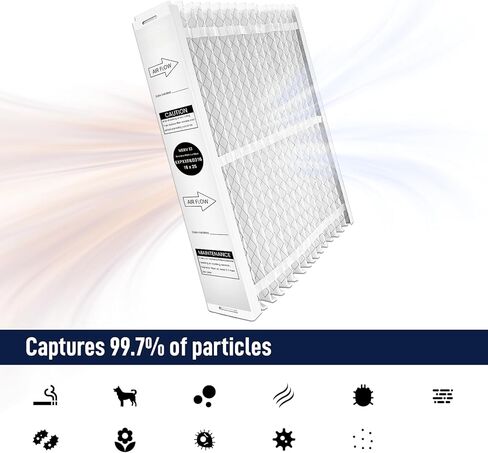 Carrier/Bryant EXPXXFIL0316 & EXPXXFIL0016 (2-Pack) - 16" x 25" x 5" EZ Flex Air Filter, MERV 13 in Saudi Arabia