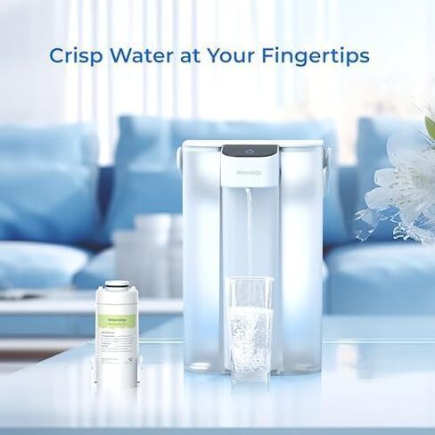 Waterdrop EDFC Water Filter Replacement for Waterdrop EDC01/ED01/ED02/ED04 Rechargeable Electric Pitcher, Reduce 98% of Chloramine, 3 Months or 200 Gallons, NSF/ANSI 42&372, 3 Pack in Saudi Arabia