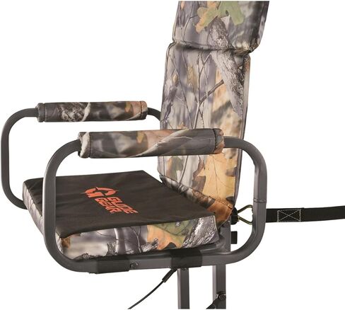 Guide Gear Deluxe Hang-On Tree Stand Chair for Hunting Cushion Seat Hunt Gear Equipment Accessories, Camo in Saudi Arabia