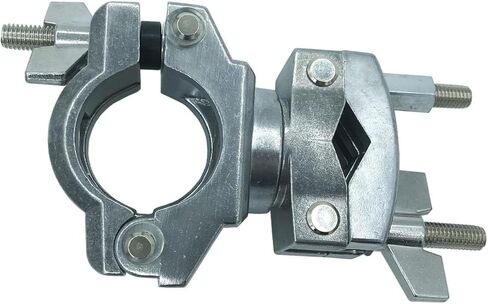 Tom Mounting Arm with Rotating Multi Clamp, 10mm L Rod Tom Drum Mount Holder Single Arm Stand for Percussion Drum Set Rack Mount Hardware Parts in Saudi Arabia