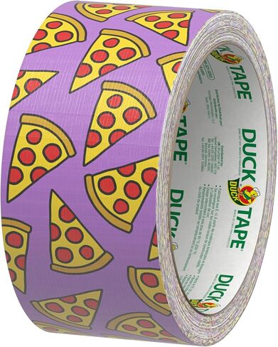 ألوان وأنماط شريط لاصق من ماركة Duck، 1.88 بوصة × 10 ياردات، نمط شريط لاصق للبيتزا، 6 لفات in Saudi Arabia
