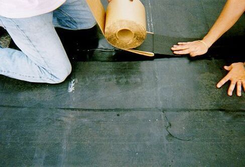 Black 6" x 100' 60 mil EPDM P&S Cured Rubber Cover Tape,10 Times Stronger Than Regular P & S Flashing, in Saudi Arabia