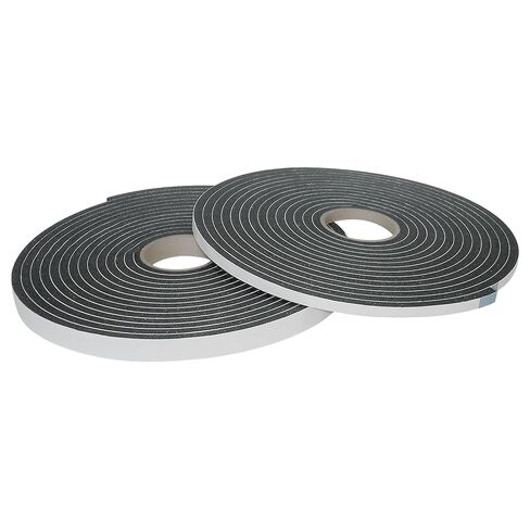J.V. Converting JVCC SCF-01 Low-Density Single-Sided PVC Foam Tape Closed Cell, 3/4 in. x 30 ft. x 3/8 in. Thick (Black) in Saudi Arabia