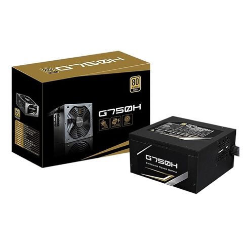 G750H 750 واط لعامل الشكل ATX 12V Active PFC 47-63 هرتز 80PLUS Gold Switching Power Supply in Kuwait