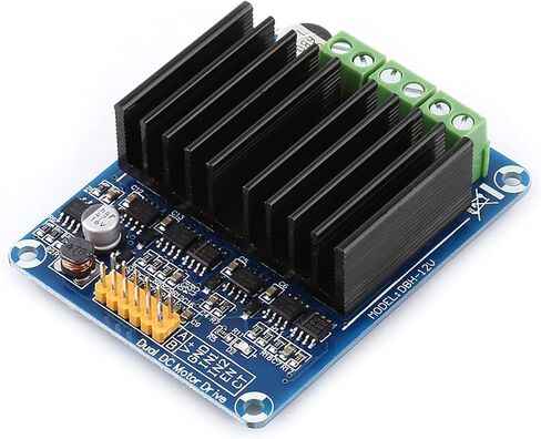 DC5 12V Duals Channel H Bridge Motor Driver Board Module, 0A 30A Motor Controller for DC Motor & Coreless Motor, for Toy Car Motors, Semi Conductor Refrigeration Control in Saudi Arabia