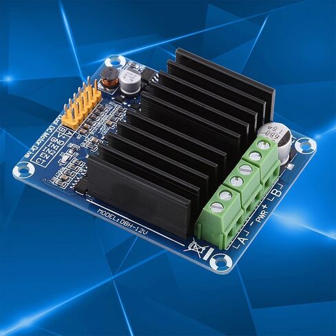 DC5 12V Duals Channel H Bridge Motor Driver Board Module, 0A 30A Motor Controller for DC Motor & Coreless Motor, for Toy Car Motors, Semi Conductor Refrigeration Control in Saudi Arabia