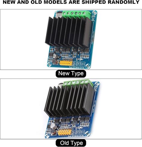 DC5 12V Duals Channel H Bridge Motor Driver Board Module, 0A 30A Motor Controller for DC Motor & Coreless Motor, for Toy Car Motors, Semi Conductor Refrigeration Control in Saudi Arabia