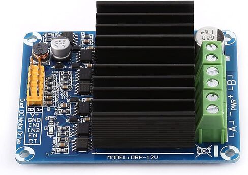 DC5 12V Duals Channel H Bridge Motor Driver Board Module, 0A 30A Motor Controller for DC Motor & Coreless Motor, for Toy Car Motors, Semi Conductor Refrigeration Control in Saudi Arabia