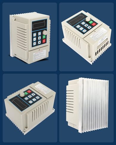 FAHKNS محرك التردد المتغير AC 220V/0.75kw 1HP 5A VFD العاكس مرحلة واحدة إلى 3 محول تردد المرحلة للتحكم في سرعة محرك المغزل in Saudi Arabia