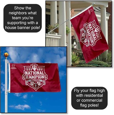 IU Hoosiers 2025 College Football National Champions 3x5 College Flag in Saudi Arabia