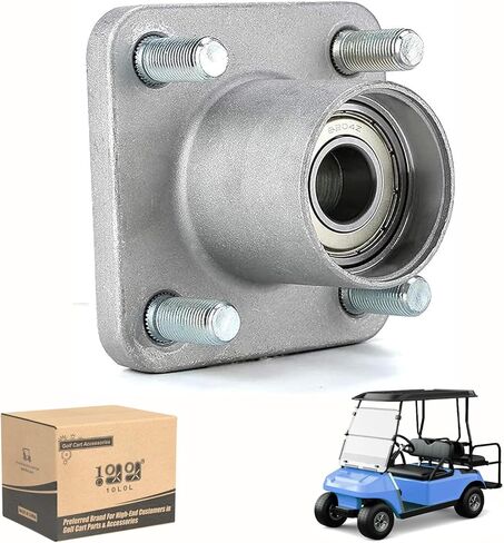 Golf Cart Front Wheel Hub Assembly with Bearings for Club Car DS & Precedent 2003-up Gas & Electric, OEM# 102357701 in Saudi Arabia