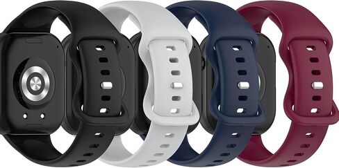 4-Pack Compatible with Honor Rossini 2i Band, Soft Silicone Replacement Sport Wristband Strap Accessories for Rossini 2i in Saudi Arabia