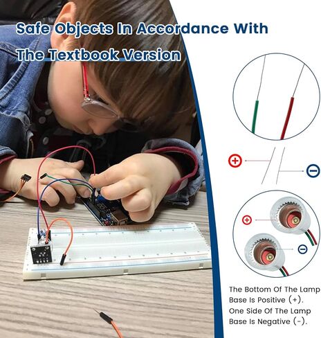 10 Pcs E10 3.8V 0.3A Mini Light Bulbs and 10 Pcs E10 Light Socket with Cable Wire for Student Experiment Lighting DIY Accessories in Saudi Arabia