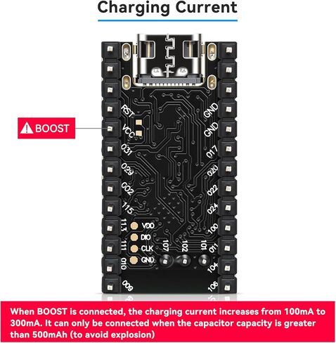 3pcs مسبقًا Pro Micro Atmega32U4 5V 16MHz لوحة متحكم Microcontroller USB C متوافقة مع Arduino IDE in Saudi Arabia