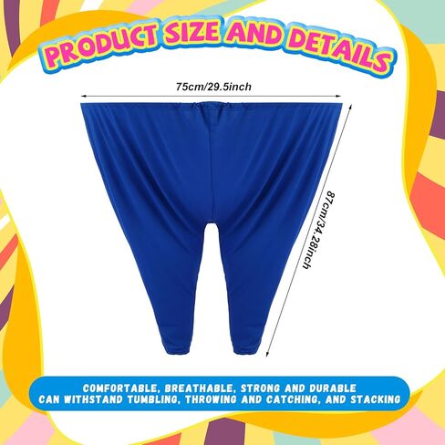 Cutecrop 4 Pcs Granny Pants Toss Game for Outdoor Giant Pants Yard Game Family Gatherings Tossing & Catching Recreational Prop Outdoor Toss for Baby Shower, Birthday, Reunion, Backyard BBQ Party in Saudi Arabia