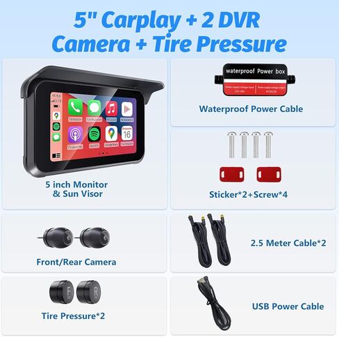 شاشة Carplay اللاسلكية للسيارة ذات الجبل المغناطيسي ، والمناظر الطبيعية والشاشة المتوافقة مع Apple Carplay و Android Auto ، و Stereo محمولة مع التنقل GPS ، و OTA ، ومساعد صوت in Kuwait