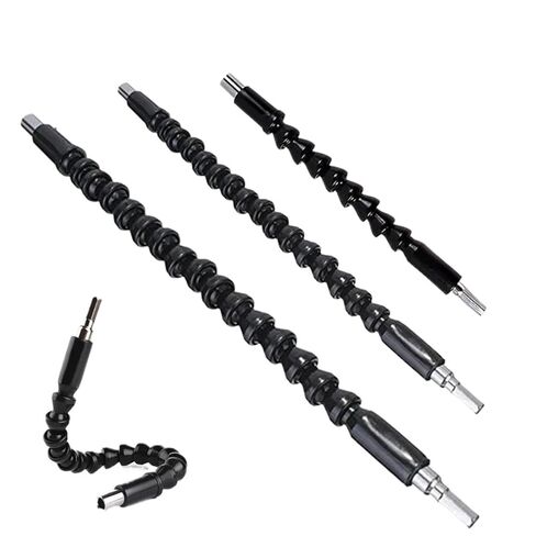 Drill Bit Extension, Drill Bit and Screwdriver Extension Hex Shaft Soft Black(Shaft B) in Kuwait