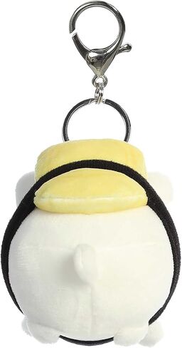 Aurora® Tasty Peach® Tamago Sushi Meowchi مشبك من القطيفة - أبيض 3.5 بوصة in Saudi Arabia