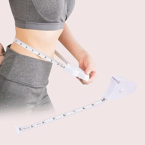 شريط قياس الجسم شريط قياس تلسكوبي تلقائي لقياسات الجسم شريط قياس قابل للسحب للجسم (أبيض) in Saudi Arabia